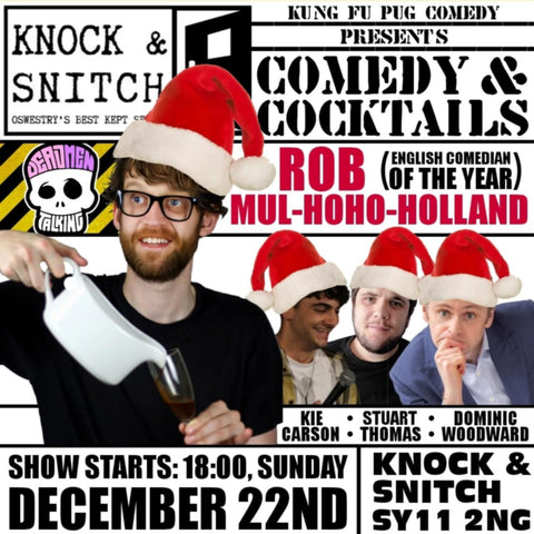 Christmas Comedy Special - Knock & Snitch Comedy Sunday 22nd December