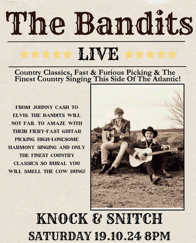 Country Bandits Live FREE ENTRY - Saturday 19th October